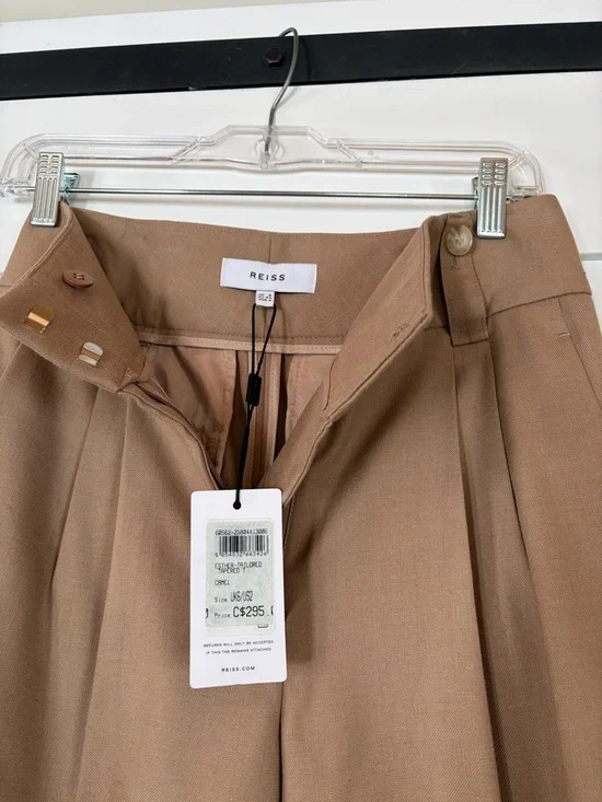 Reiss Esther Tapered Cropped Trousers - Picture 6 of 14